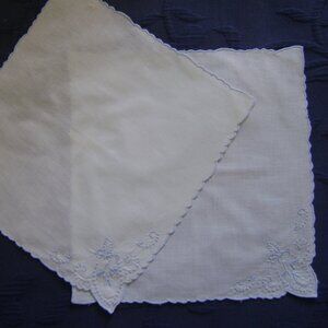 Vintage Embroidered Napkins